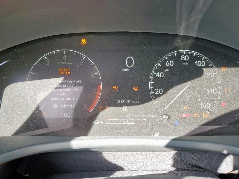 2HGFE2F51SH588985 - 2025 HONDA CIVIC SPORT GRAY photo 9