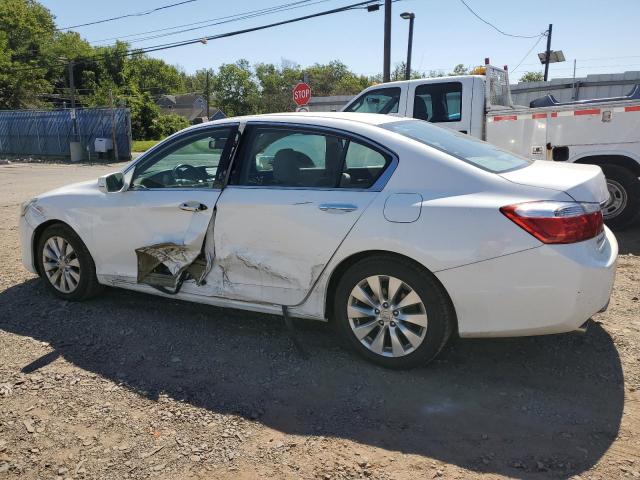 1HGCR3F87FA038279 - 2015 HONDA ACCORD EXL WHITE photo 2