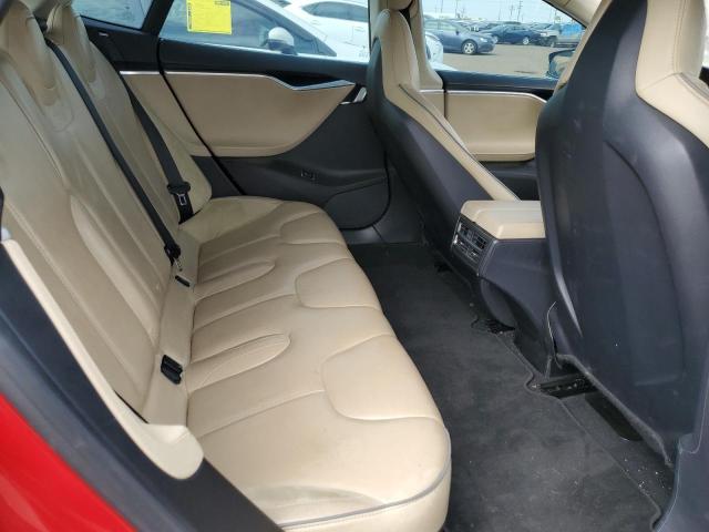 5YJSA1CP3DFP08948 - 2013 TESLA MODEL S Կարմիր լուսանկար 10