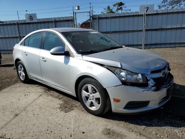 1G1PC5SB2E7439581 - 2014 CHEVROLET CRUZE LT SILVER photo 4