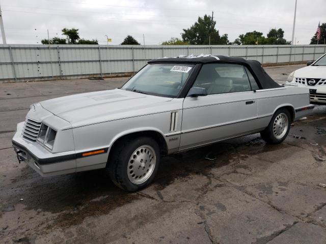 1B3BV55E4EG304850 - 1984 DODGE 600 SILVER photo 1