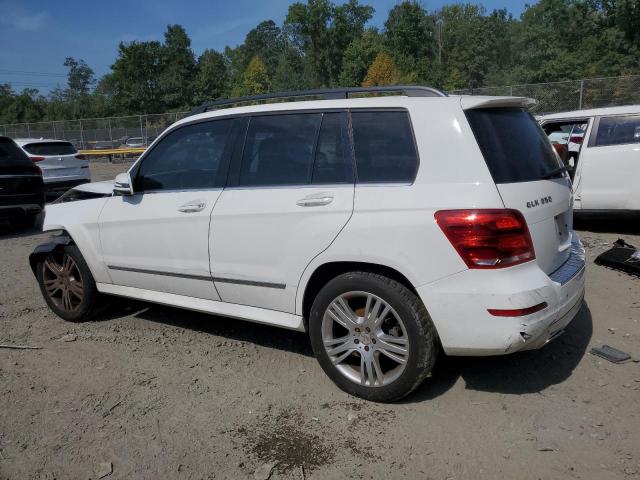 WDCGG5HBXDG030398 - 2013 MERCEDES-BENZ GLK 350 WHITE photo 2