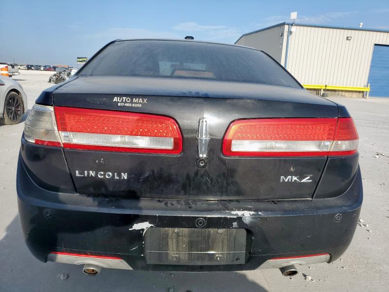 3LNHL2GC7BR774802 - 2011 LINCOLN MKZ BLACK photo 6