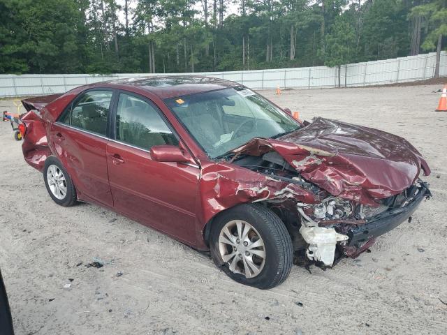 4T1BF30K85U108968 - 2005 TOYOTA CAMRY LE RED photo 4
