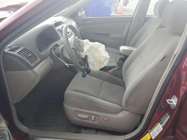 4T1BF30K85U108968 - 2005 TOYOTA CAMRY LE RED photo 7