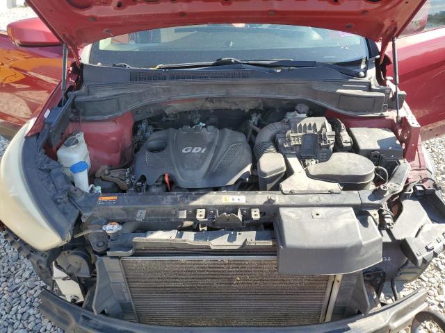 5XYZT3LB0DG043962 - 2013 HYUNDAI SANTA FE S წითელი ფოტო 12