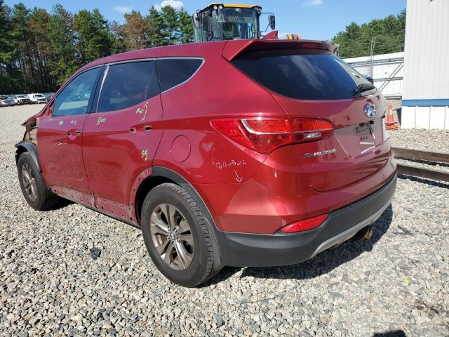 5XYZT3LB0DG043962 - 2013 HYUNDAI SANTA FE S წითელი ფოტო 2
