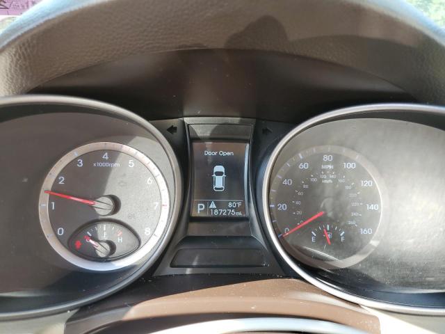 5XYZT3LB0DG043962 - 2013 HYUNDAI SANTA FE S წითელი ფოტო 9