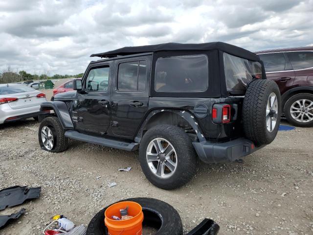 1C4HJXEG1KW627501 - 2019 JEEP WRANGLER UNLIMITED SAHARA შავი ფოტო 2