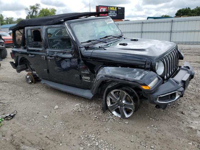 1C4HJXEG1KW627501 - 2019 JEEP WRANGLER UNLIMITED SAHARA შავი ფოტო 4