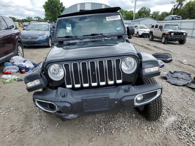 1C4HJXEG1KW627501 - 2019 JEEP WRANGLER UNLIMITED SAHARA შავი ფოტო 5