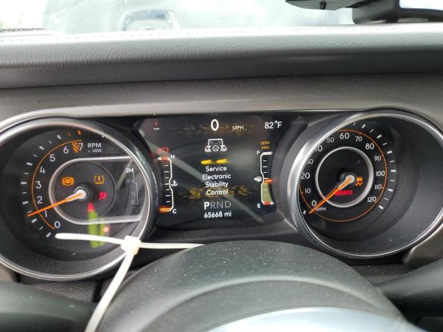 1C4HJXEG1KW627501 - 2019 JEEP WRANGLER UNLIMITED SAHARA შავი ფოტო 9