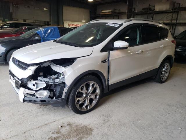 1FMCU0J94EUB77063 - 2014 FORD ESCAPE TITANIUM WHITE photo 1