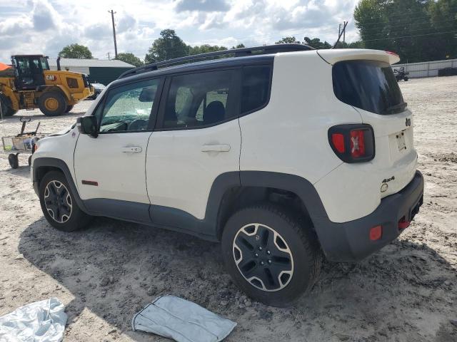 ZACCJBCB7HPF75219 - 2017 JEEP RENEGADE TRAILHAWK WHITE photo 2