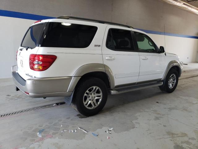 5TDBT44A14S224861 - 2004 TOYOTA SEQUOIA SR5 WHITE photo 3