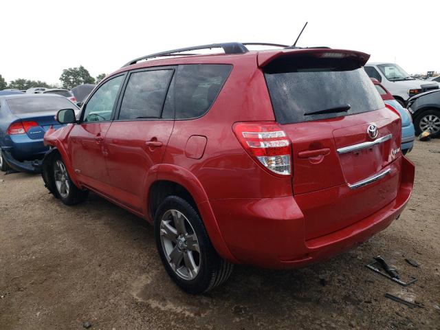 JTMWF4DV7B5032889 - 2011 TOYOTA RAV4 SPORT RED photo 2