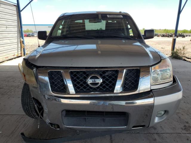 1N6AA0ED7DN306275 - 2013 NISSAN TITAN S SILVER photo 5