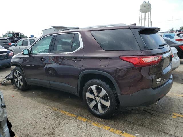 1GNEVHKW8JJ174151 - 2018 CHEVROLET TRAVERSE LT BURGUNDY photo 2