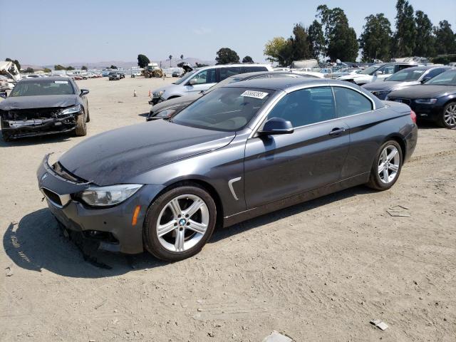 WBA3V7C52FP772222 - 2015 BMW 428 I SULEV GRAY photo 1