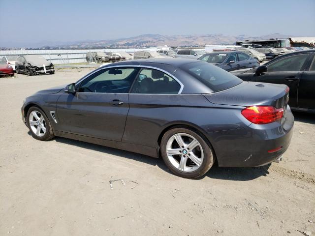 WBA3V7C52FP772222 - 2015 BMW 428 I SULEV GRAY photo 2