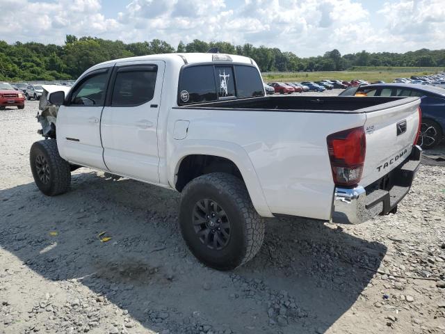 5TFAX5GN6MX193296 - 2021 TOYOTA TACOMA DOUBLE CAB WHITE photo 2