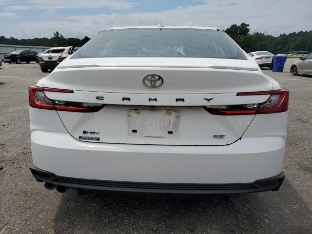 4T1DAACK2SU060452 - 2025 TOYOTA CAMRY XSE WHITE photo 6