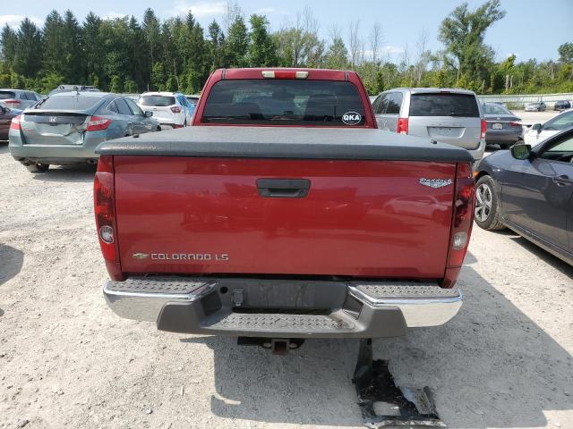 1GCDT196058218454 - 2005 CHEVROLET COLORADO RED photo 6