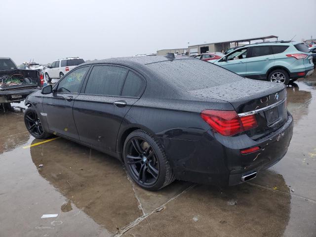 WBAYE8C54DD133074 - 2013 BMW 7 SERIES LI BLACK photo 3
