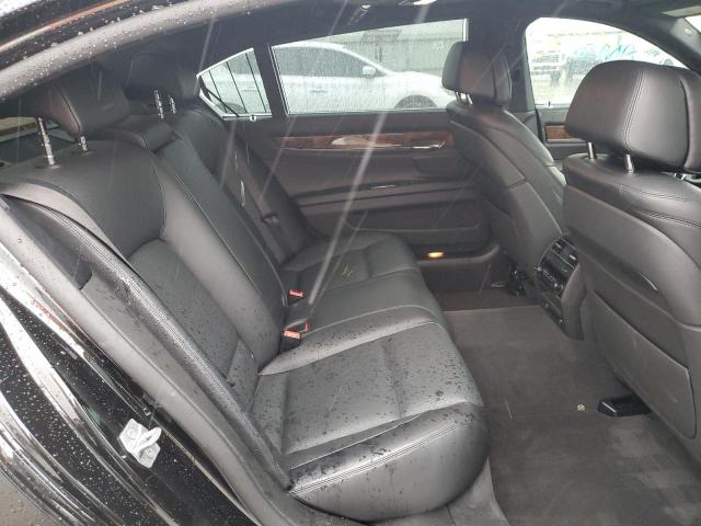 WBAYE8C54DD133074 - 2013 BMW 7 SERIES LI BLACK photo 6