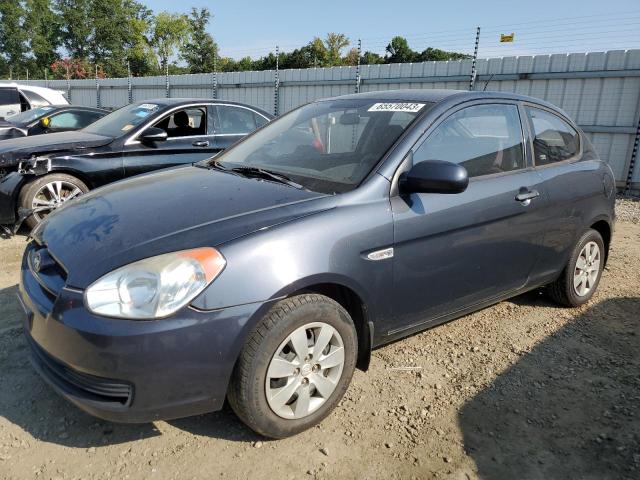 KMHCM3AC2AU157613 - 2010 HYUNDAI ACCENT BLUE GRAY photo 1