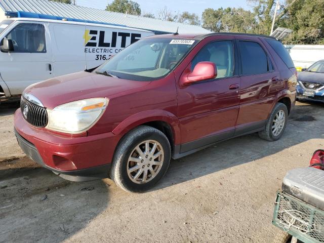 3G5DB03L66S611824 - 2006 BUICK RENDEZVOUS CX MAROON photo 1