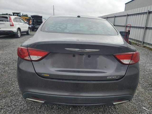 1C3CCCBG8GN170625 - 2016 CHRYSLER 200 S CHARCOAL photo 6