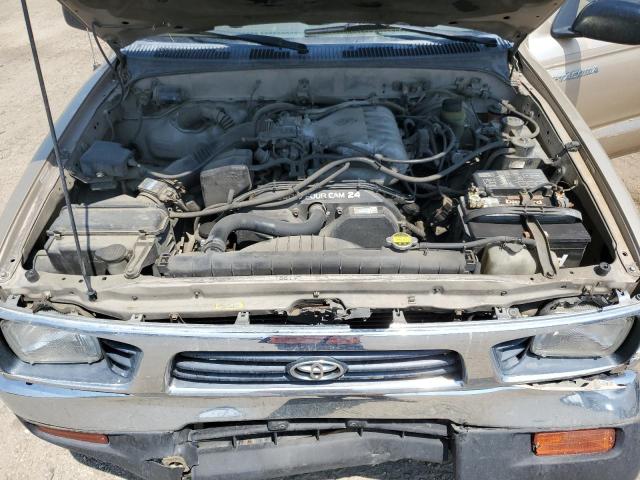 4TAWN72NXTZ210436 - 1996 TOYOTA TACOMA XTRACAB TAN photo 11