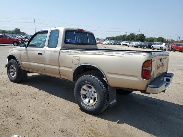 4TAWN72NXTZ210436 - 1996 TOYOTA TACOMA XTRACAB TAN photo 2