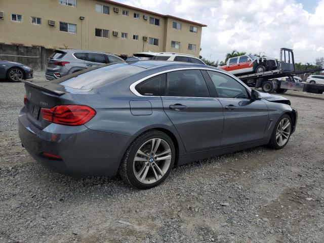 WBA4J1C57JBG77354 - 2018 BMW 430I GRAN COUPE CHARCOAL photo 3