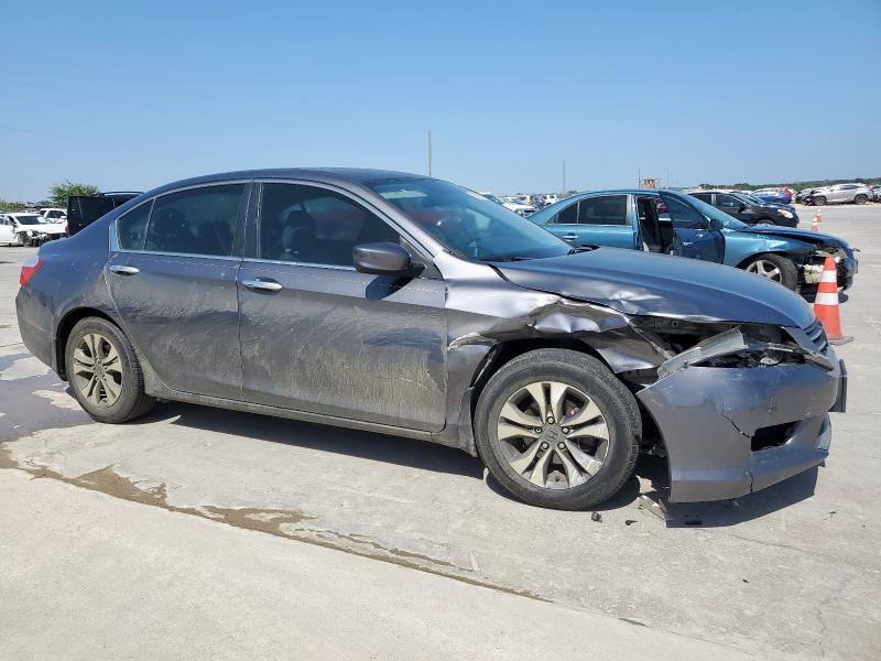 1HGCR2F32DA060525 - 2013 HONDA ACCORD LX GRAY photo 4