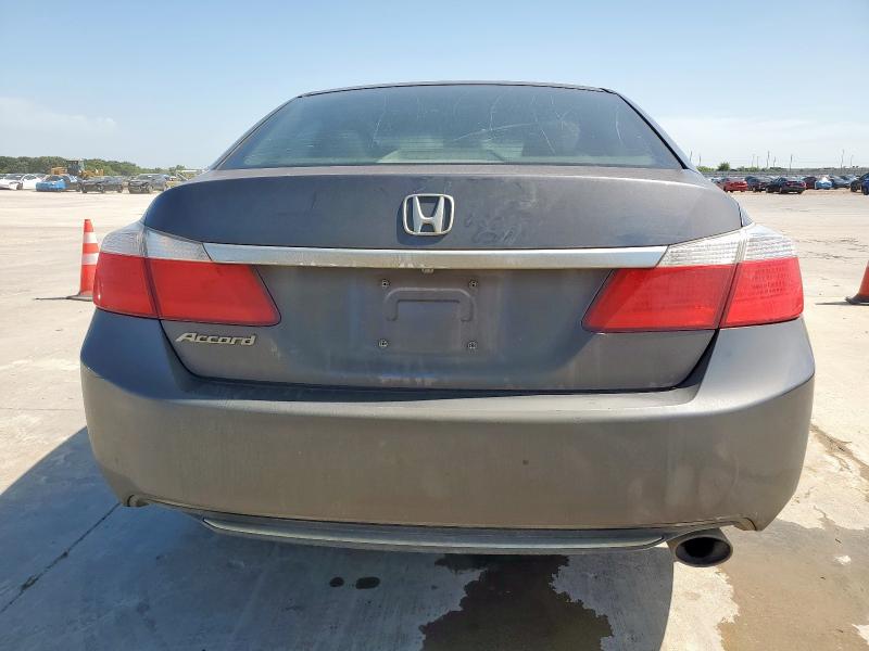 1HGCR2F32DA060525 - 2013 HONDA ACCORD LX GRAY photo 6