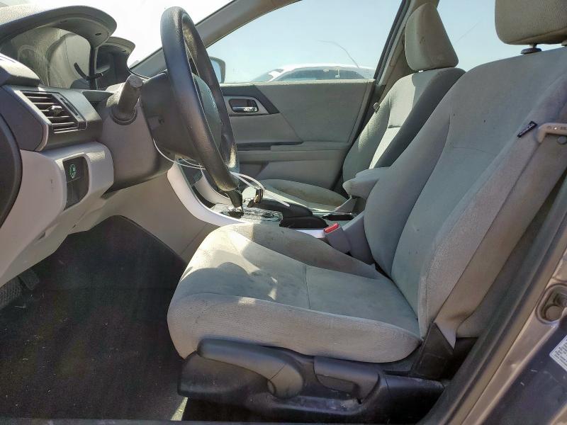 1HGCR2F32DA060525 - 2013 HONDA ACCORD LX GRAY photo 7