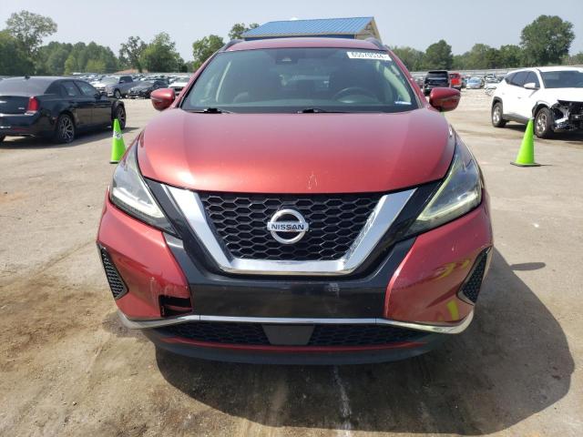 5N1AZ2BJXLN111234 - 2020 NISSAN MURANO SV MAROON photo 5