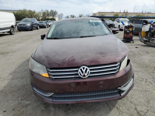 1VWBP7A38DC115470 - 2013 VOLKSWAGEN PASSAT SE MAROON photo 5