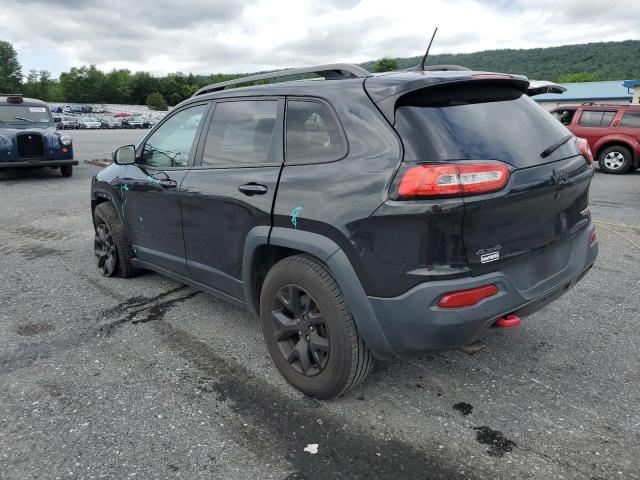 1C4PJMBB6FW655206 - 2015 JEEP CHEROKEE TRAILHAWK BLACK photo 2