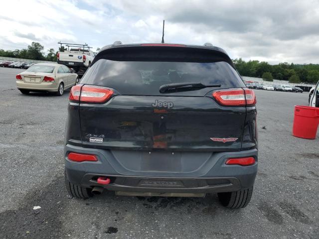 1C4PJMBB6FW655206 - 2015 JEEP CHEROKEE TRAILHAWK BLACK photo 6