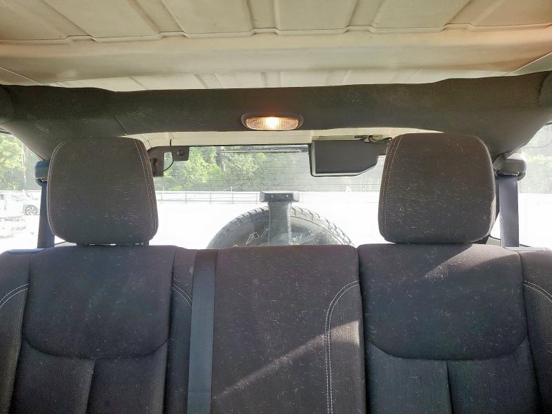 1C4BJWEG2DL691650 - 2013 JEEP WRANGLER U SAHARA GRAY photo 10