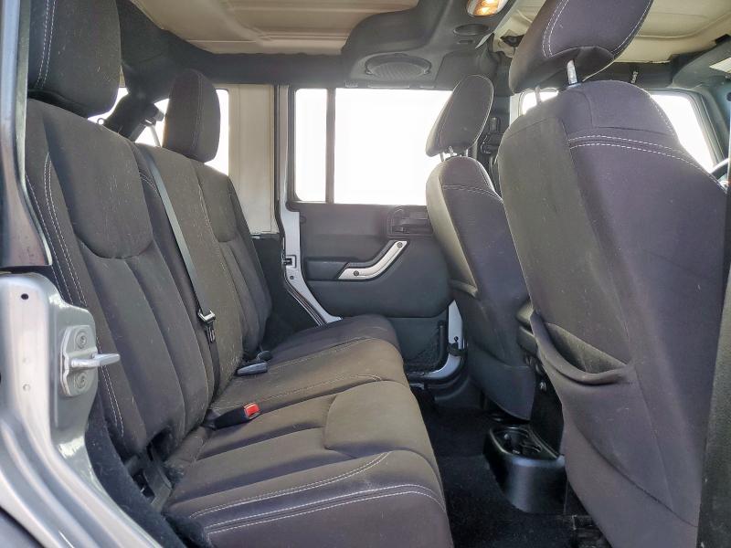 1C4BJWEG2DL691650 - 2013 JEEP WRANGLER U SAHARA GRAY photo 11