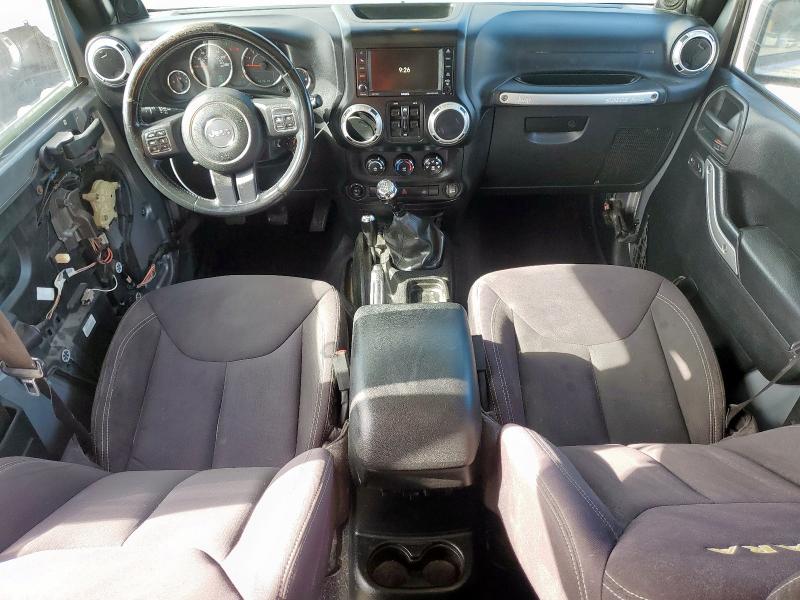 1C4BJWEG2DL691650 - 2013 JEEP WRANGLER U SAHARA GRAY photo 8