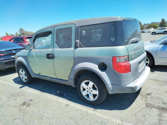 5J6YH28533L034843 - 2003 HONDA ELEMENT EX GREEN photo 2