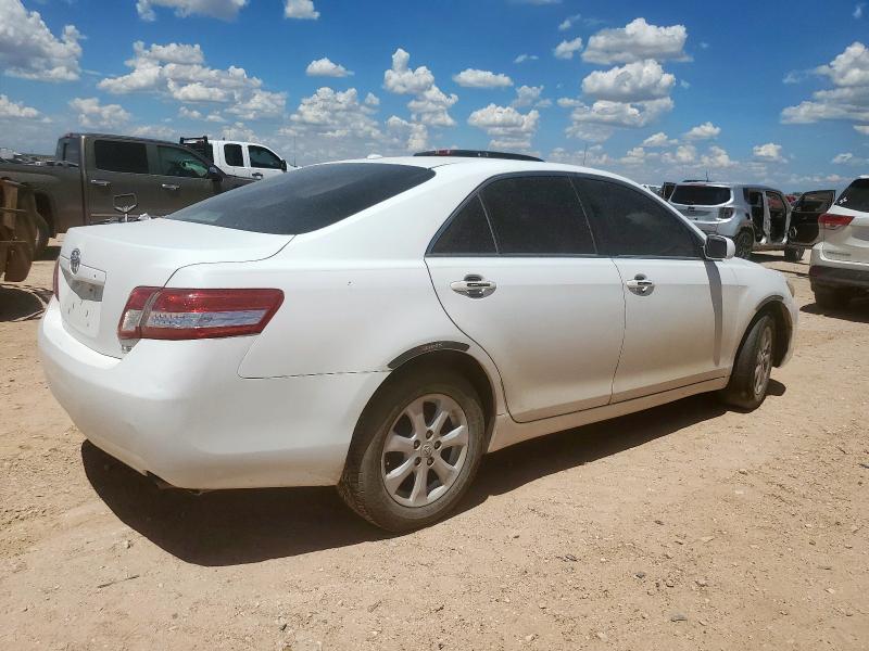 4T1BF3EK6AU520762 - 2010 TOYOTA CAMRY BASE WHITE photo 3