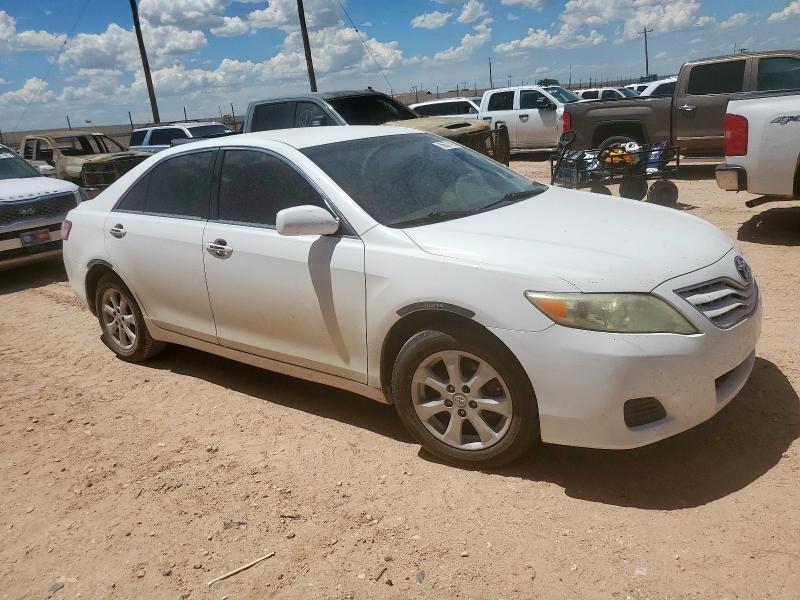 4T1BF3EK6AU520762 - 2010 TOYOTA CAMRY BASE WHITE photo 4