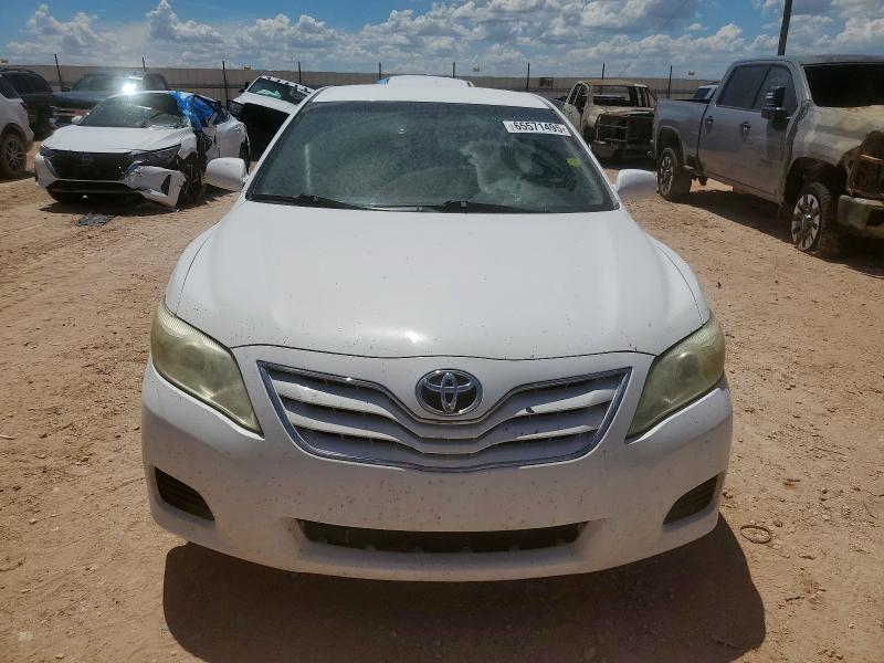 4T1BF3EK6AU520762 - 2010 TOYOTA CAMRY BASE WHITE photo 5