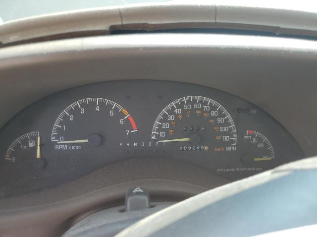 1G2WP12K6YF279557 - 2000 PONTIAC GRAND PRIX GT 灰色 照片 9